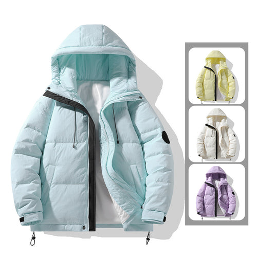 Ladies thermal insulated padded coat with removable hood and high-quality inner lining Amarae