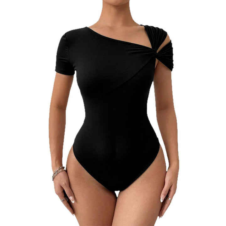 Asymmetrical cut and draped women's body Chic & Stil