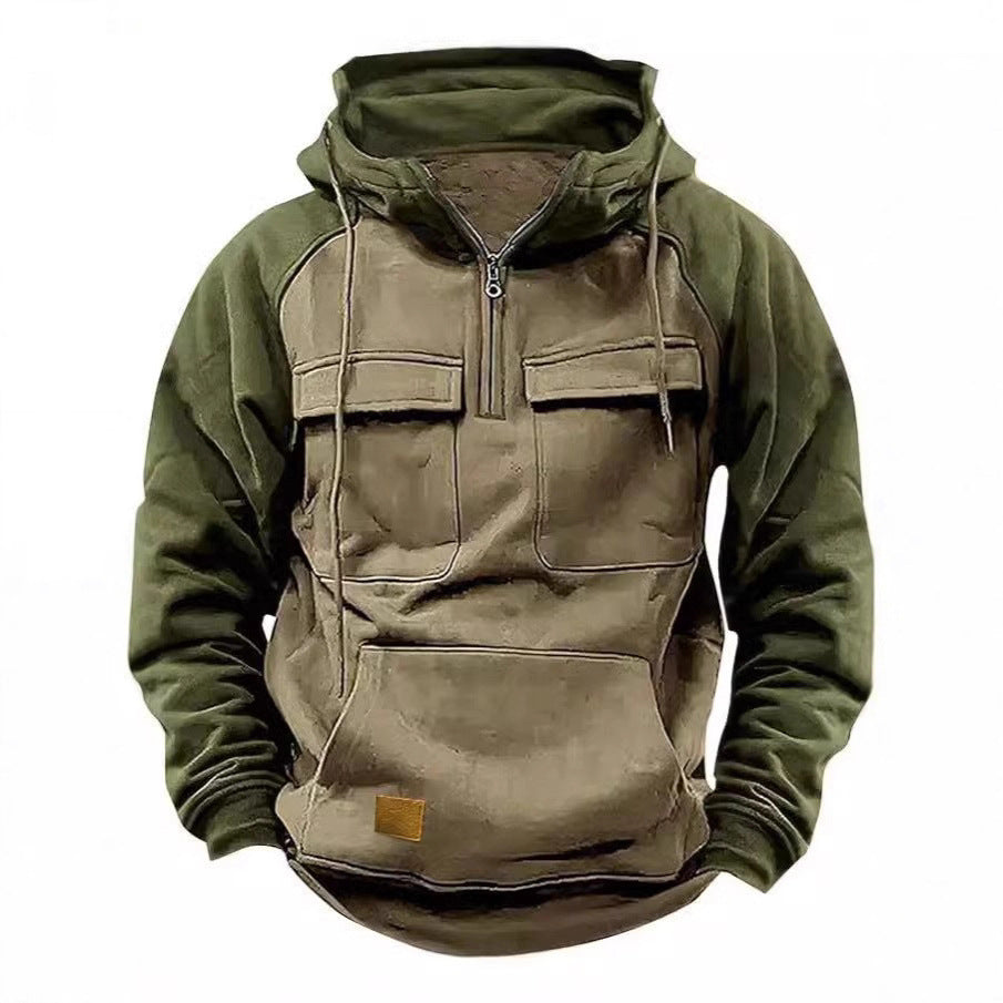 Elegant hoodie for men with functional pockets Lune London