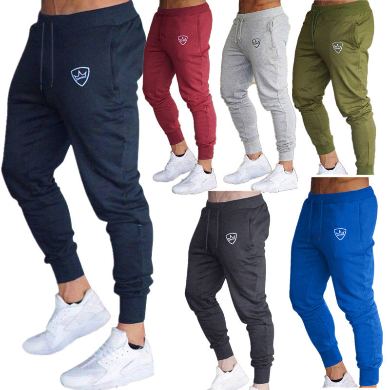Sporty men's jogger pants with elastic waist and stylish fit Lune London