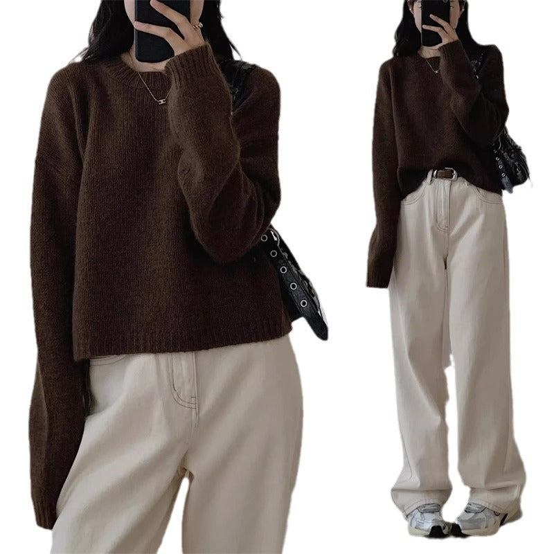 Pull en tricot confortable pour femmes avec coupe décontractée et style casual Chic & Stil
