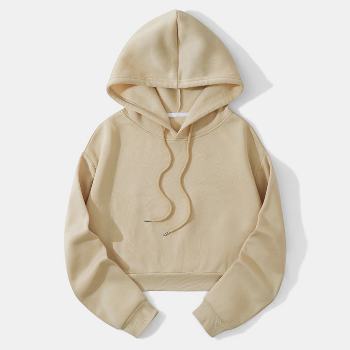 Amarae Casual Cropped Hoodie for Women
