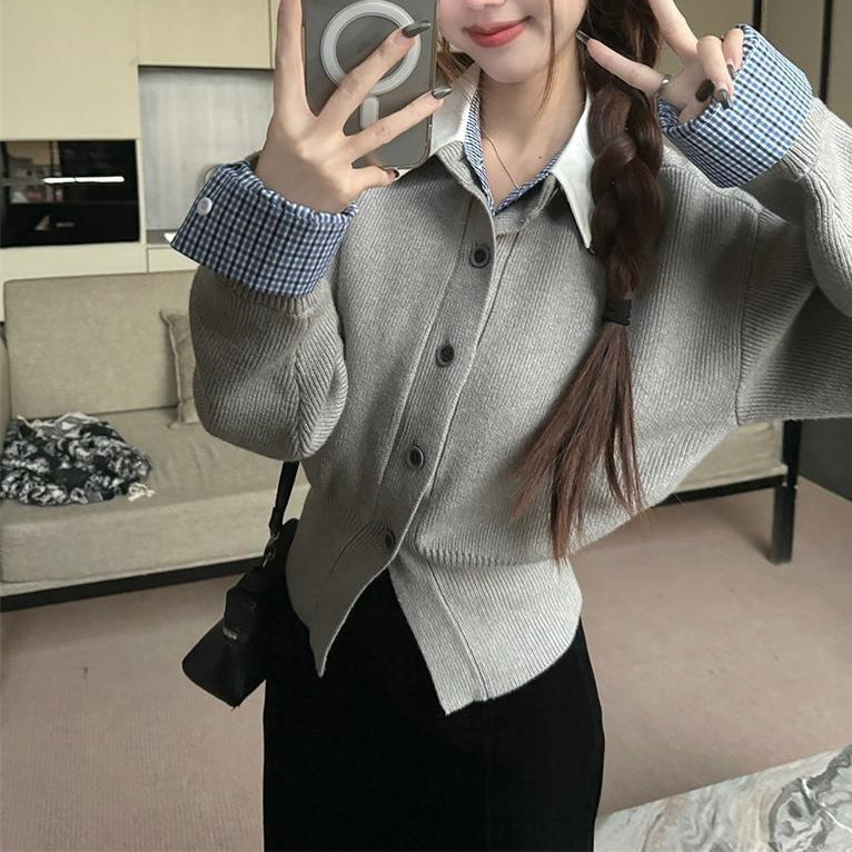 Cardigan Femme Douillet avec Détails Classiques de Boutons et Coupe Décontractée Chic & Stil