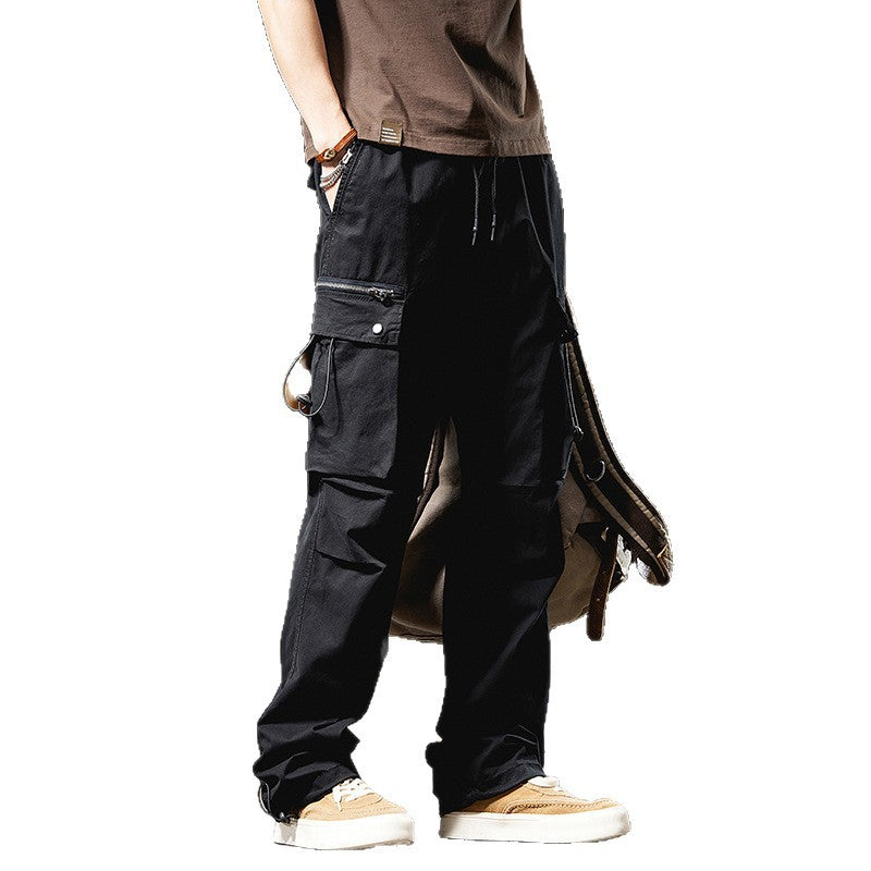 Men's cargo style pants with multiple pockets Lune London