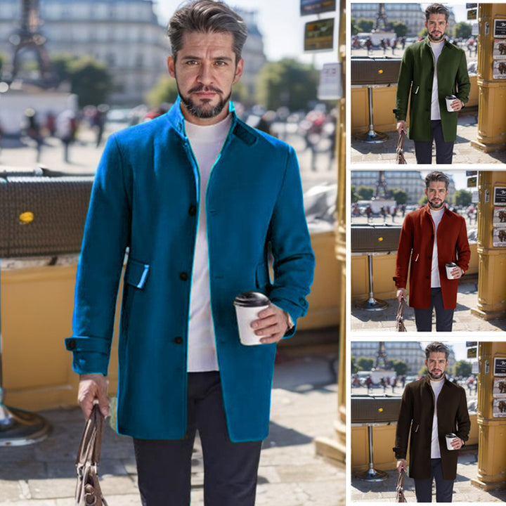 Elegant leisure coat for men with practical pockets and stylish cut Lune London