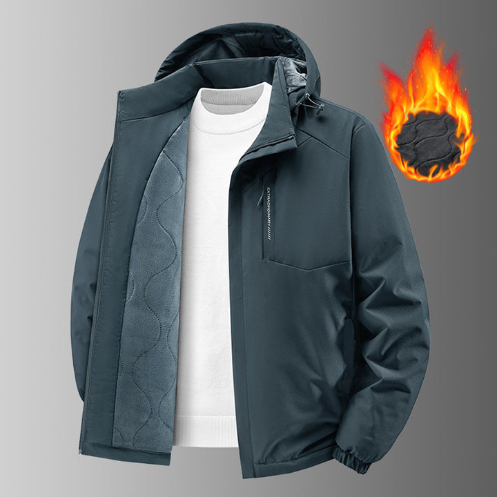 Women's insulated thermal winter jacket with hood and soft fleece lining Amarae