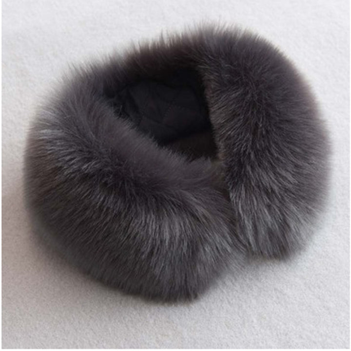 Women's High-Pile Loop Scarf made of Faux Fur with Soft Lining Amarae