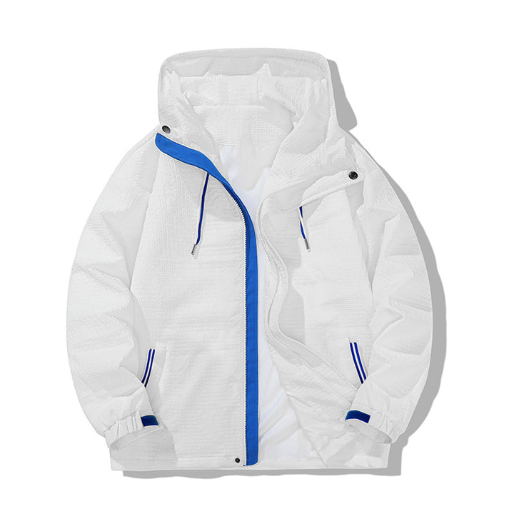 Lightweight jacket for men with practical zip pockets Amarae