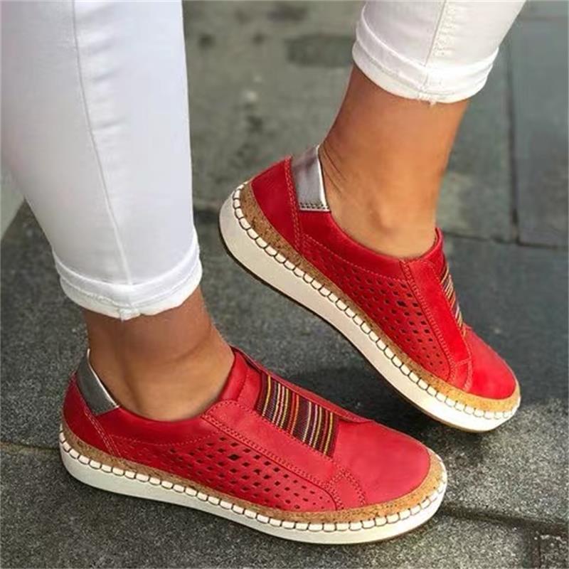Women's Slip-On Sports Shoes Comfortable with a Breathable Surface Structure Lune London