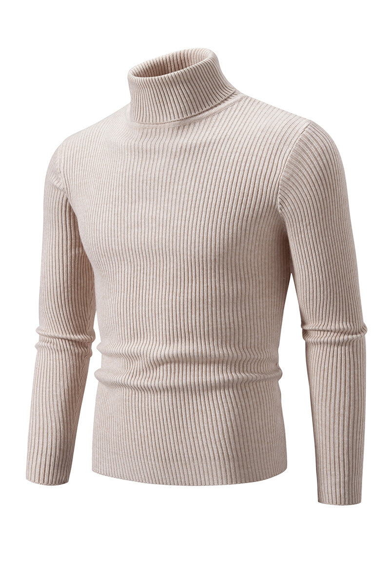 Lune London | Men's Turtleneck Sweater made of high-quality ribbed knit quality