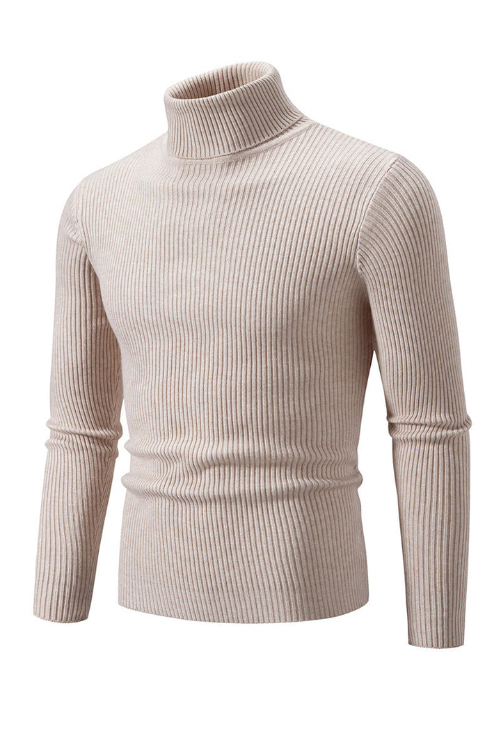 Lune London | Men's Turtleneck Sweater made of high-quality ribbed knit quality