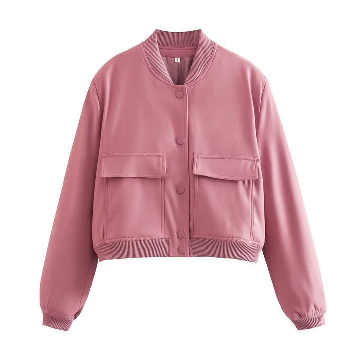 Lune London women's animal print bomber jacket