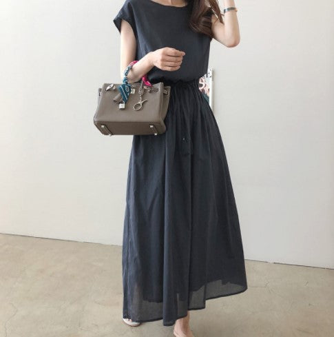 Lune London women's leisure maxi dress with corded waist