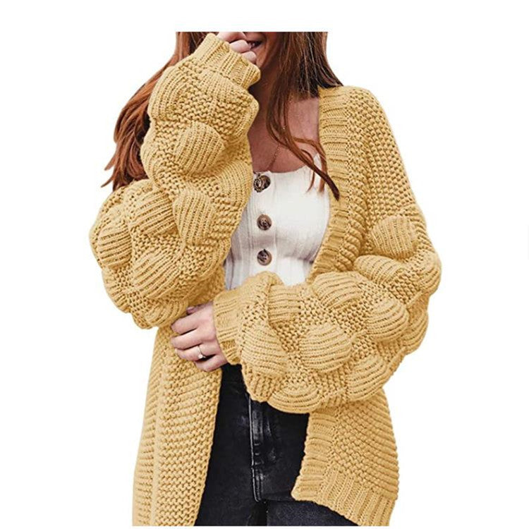Women's cardigan with voluminous sleeves Lune London