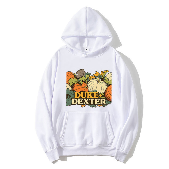 Women's hoodie with cheerful pumpkin motif Chic & Stil