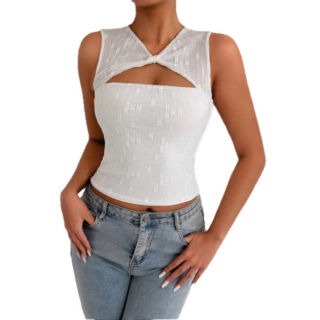Ladies Elegant and Innovative Crop Top Lune London