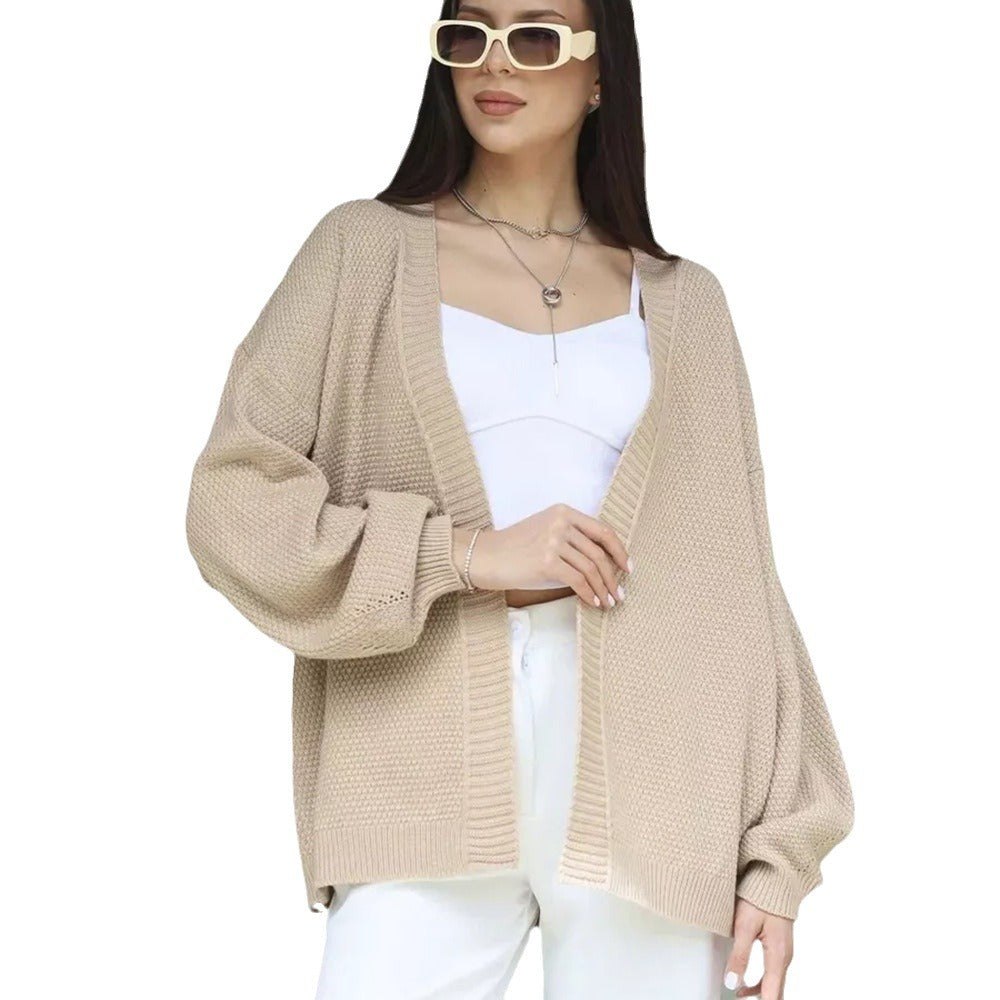 Boucle Cardigan for women with a relaxed fit and soft material Lune London