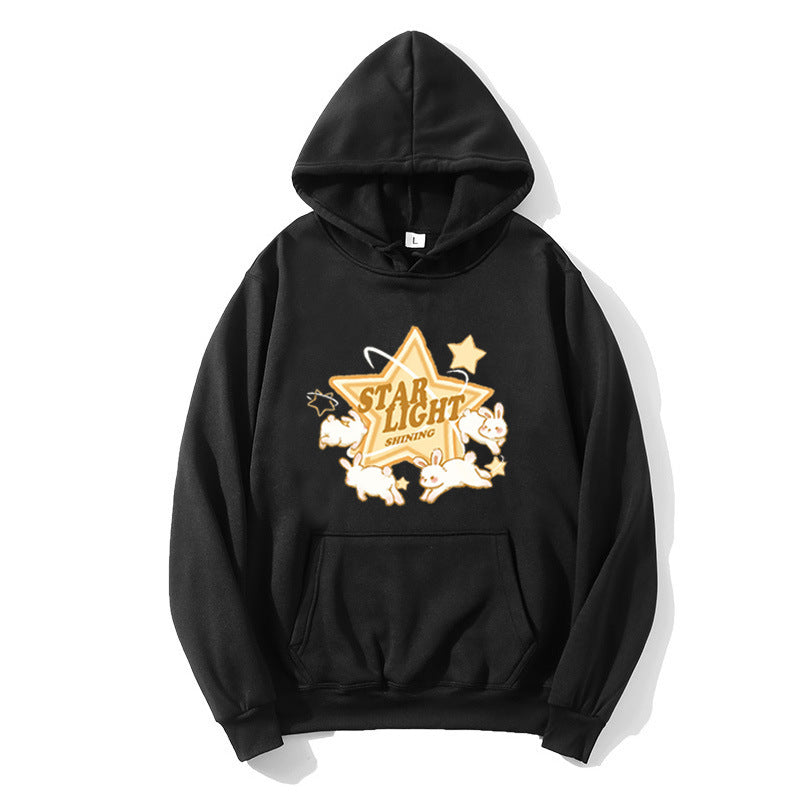 Women's hooded sweatshirt with playful fairytale motif Chic & Stil