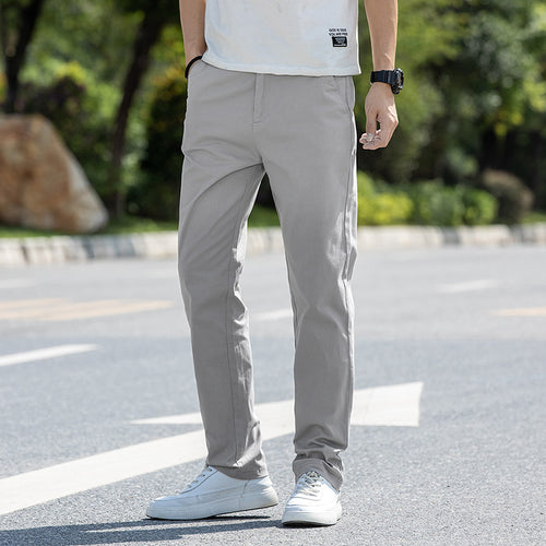 Light leisure pants for men with a practical cut and comfortable fit Amarae