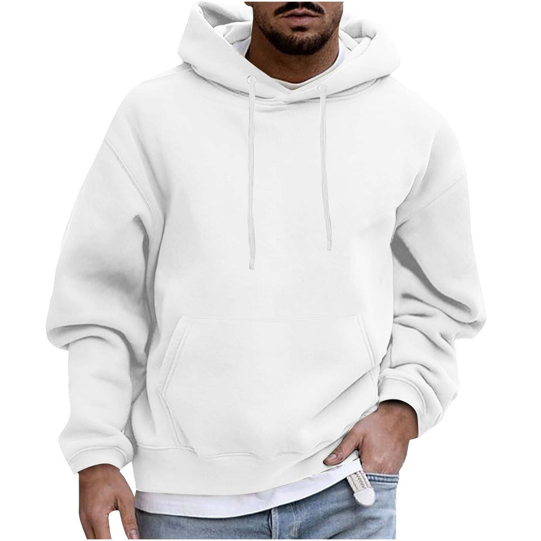 Hooded sweatshirt for men with an oversized cut and practical kangaroo pockets Lune London