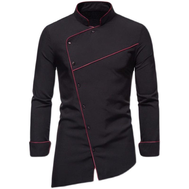 Men's chef jacket with precious contrasts and high-quality finish Lune London
