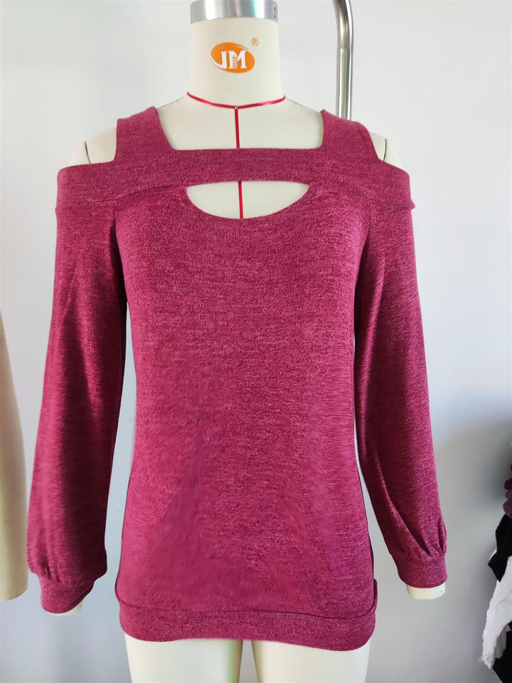 Lune London asymmetrical neck women's sweatshirt