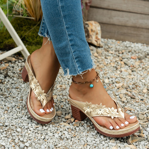 Decorative flip-flops for women Amarae