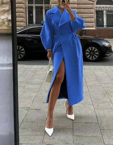 Amarae | Coat - Double-breasted - Plus Size Sleeves - Tailored Fit - Elegant & Chic