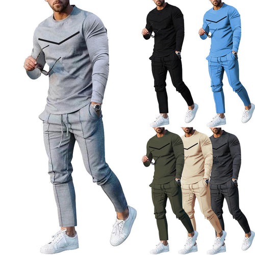 Men's sporty sweatshirt and jogging set Amarae