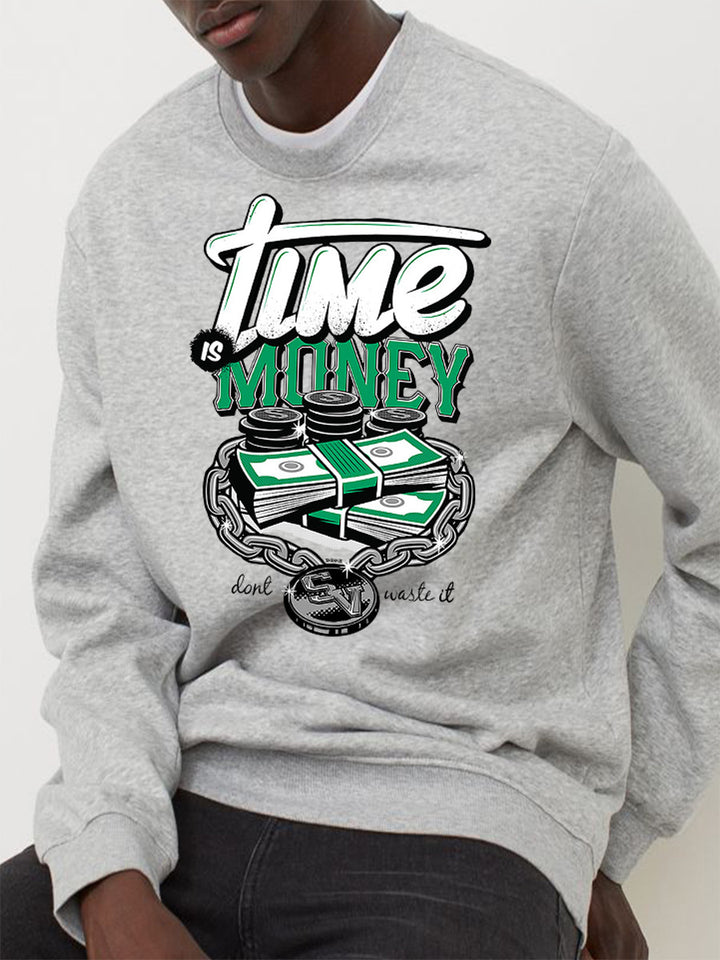 Women’s sweatshirt with creative graphic print Lune London