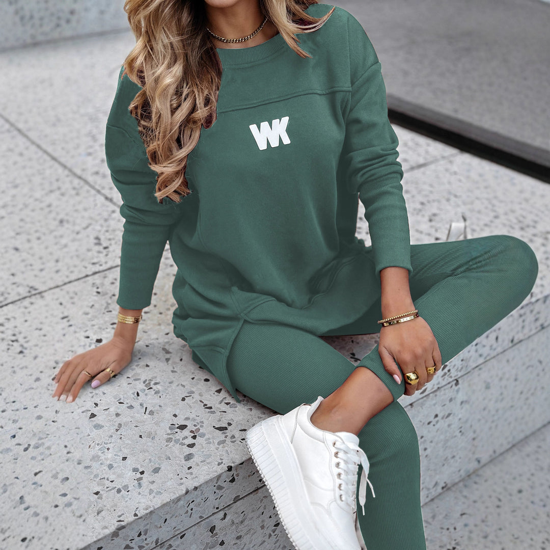 Lune London Sweatshirt and Leggings Casual Set for Women