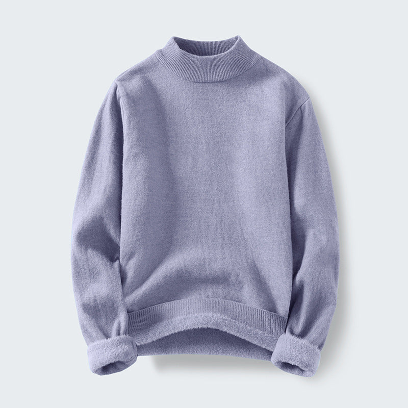 Cozy sweater for women with high collar and extra soft material Lune London