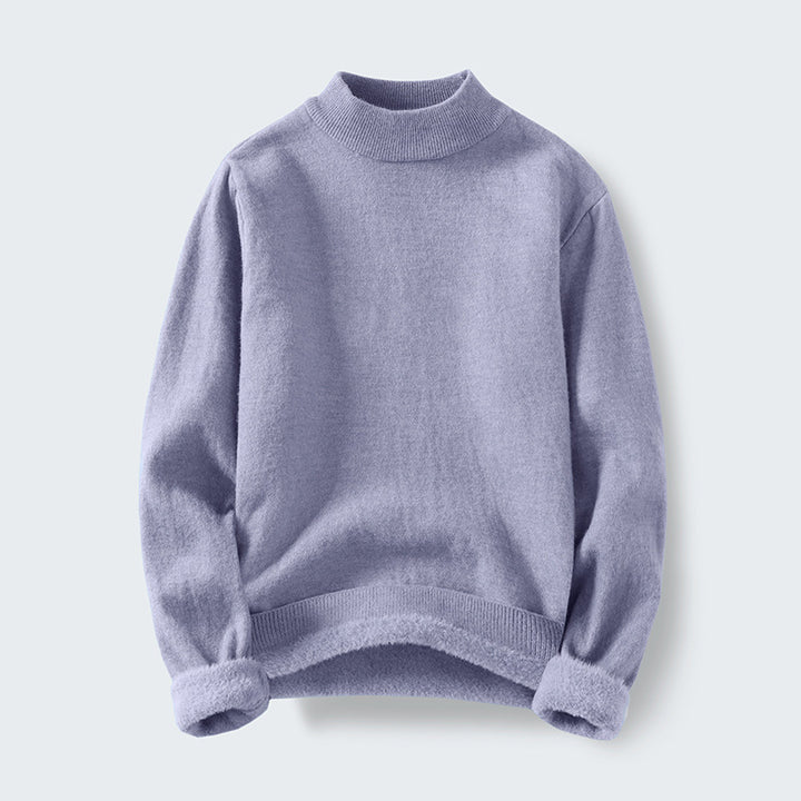 Cozy sweater for women with high collar and extra soft material Lune London