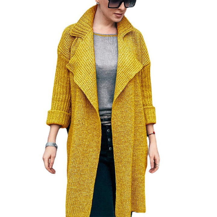 Lune London oversized knit coat for women