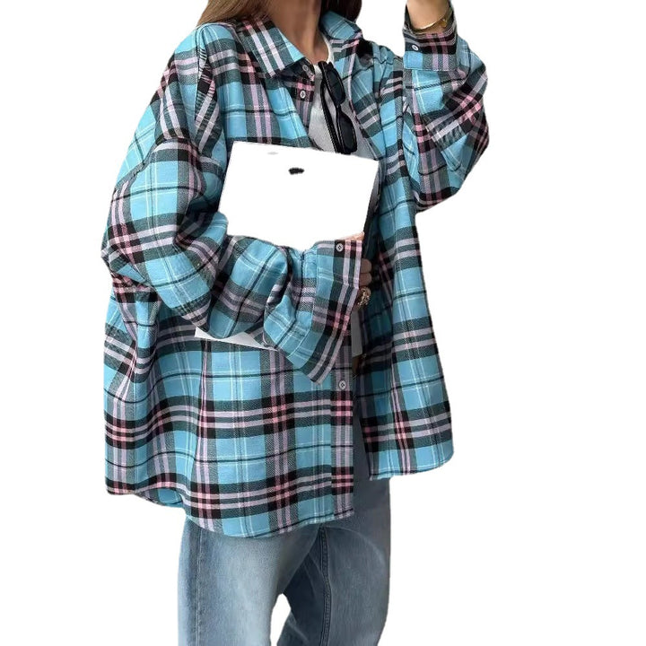 Women Checked Shirt Amarae