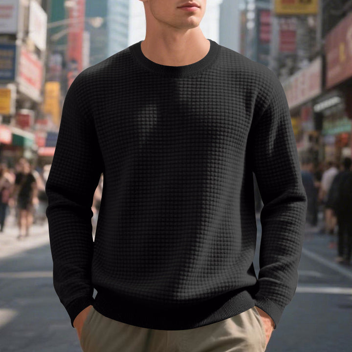 Structured sweatshirt for men with a relaxed fit and great wearing comfort Lune London