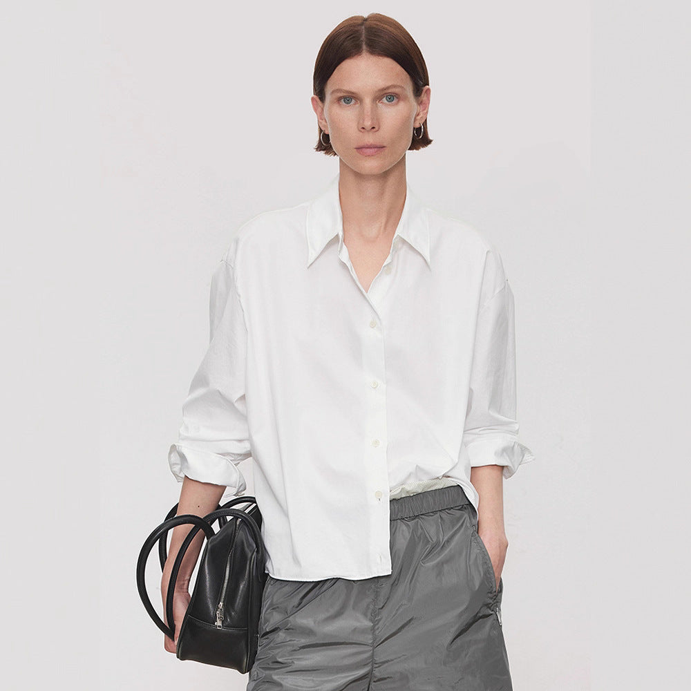 Chemise aérienne pour femmes avec col classique Chic & Stil