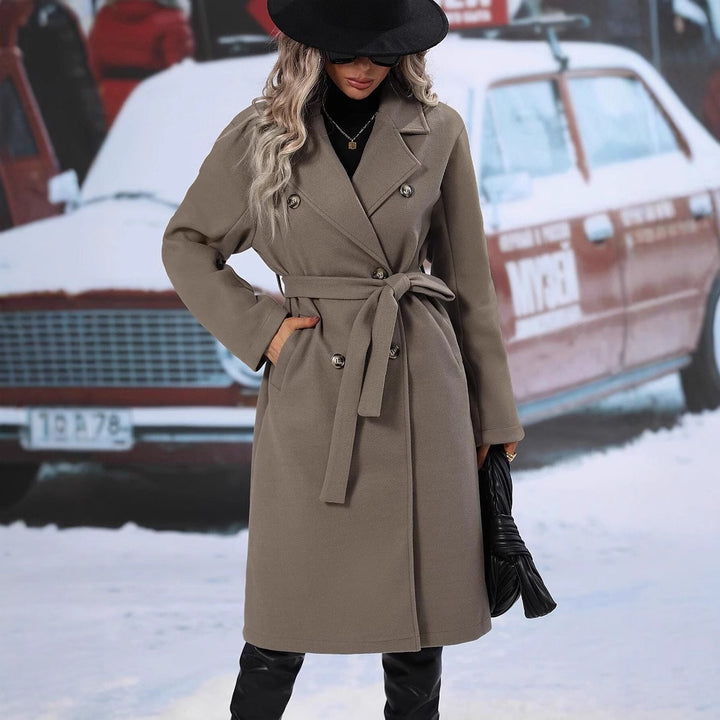 Elegant trench coat for women with belt Lune London