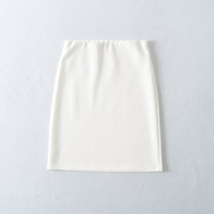 Women's Fitted Jersey Pencil Skirt with High Waist and Stretchy Comfort Material Amarae