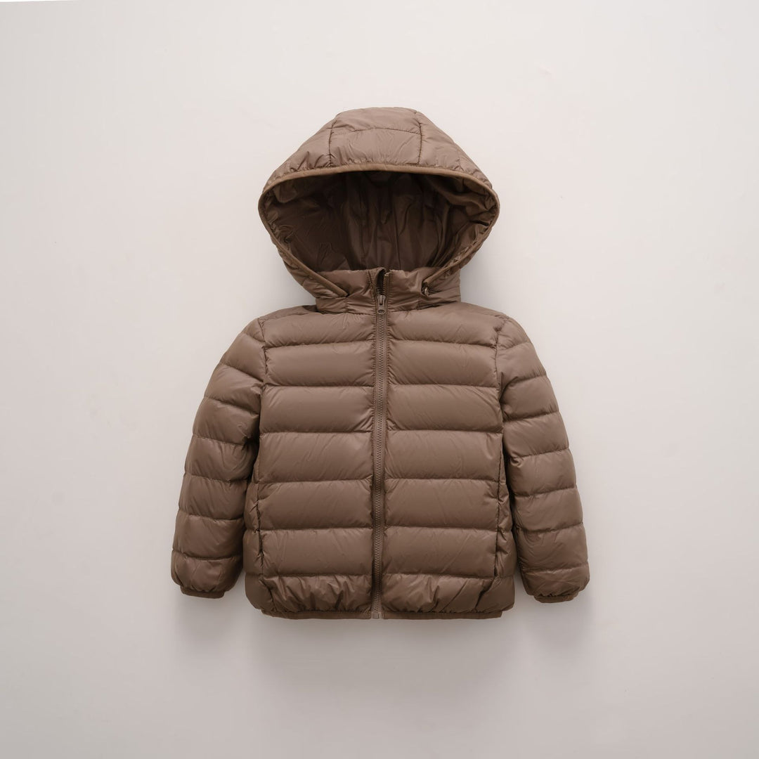 Ladies warm quilted jacket with hood Amarae