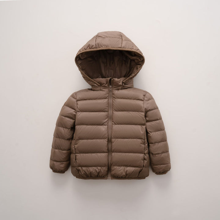 Ladies warm quilted jacket with hood Amarae