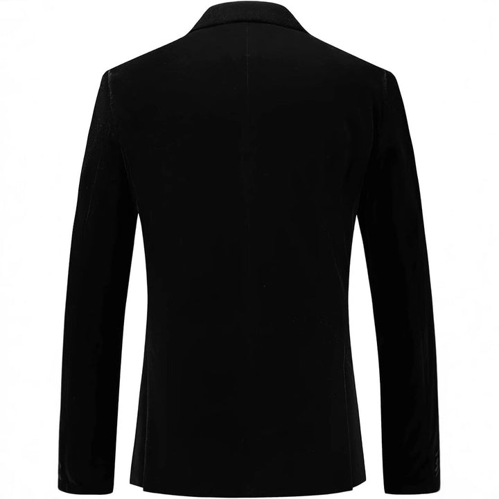 Elegant tuxedo blazer for men with satin lapels and fine texture Lune London