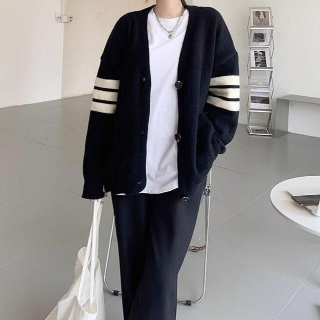Cardigan surdimensionné confortable pour femmes Chic & Stil