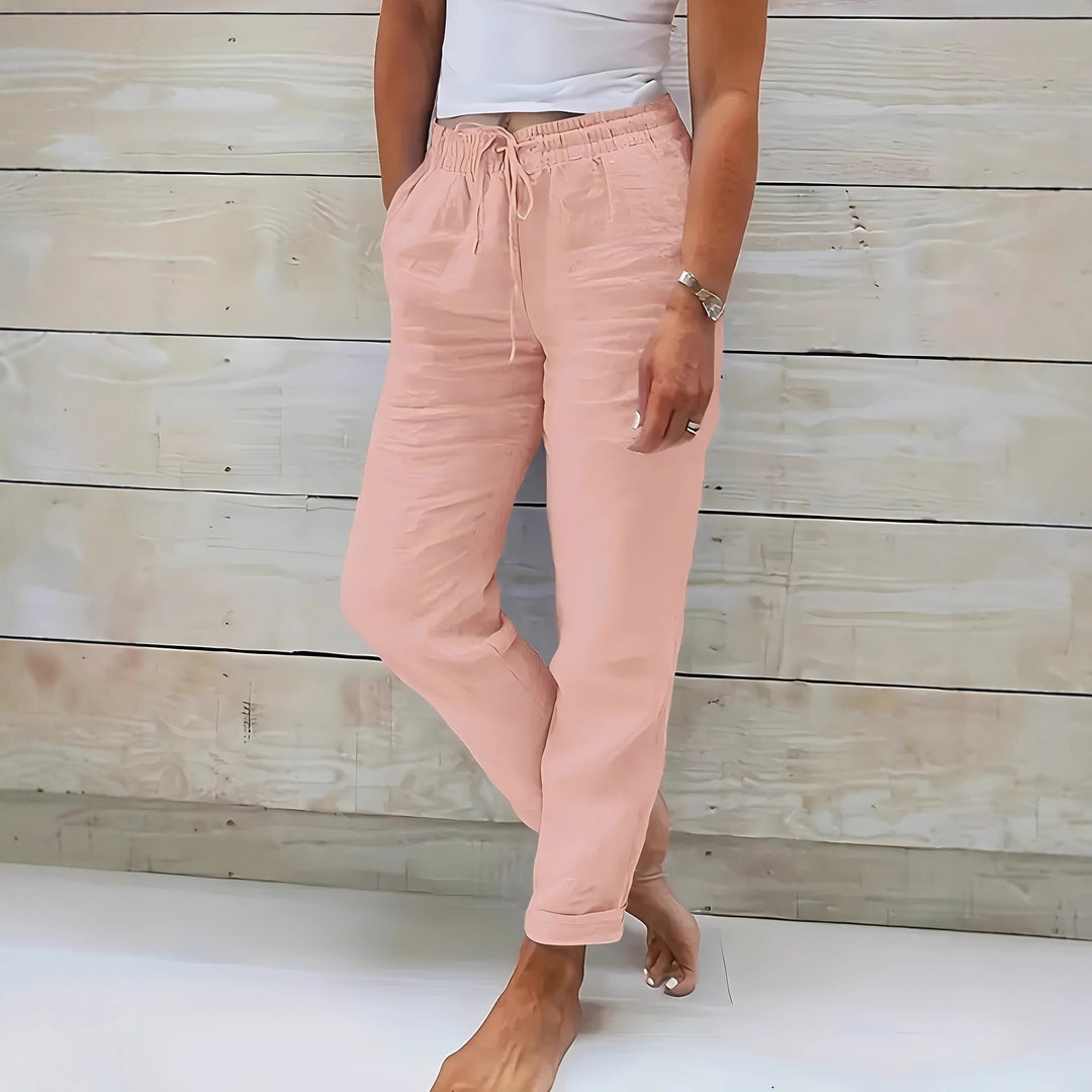 Casual linen pants for women Lune London