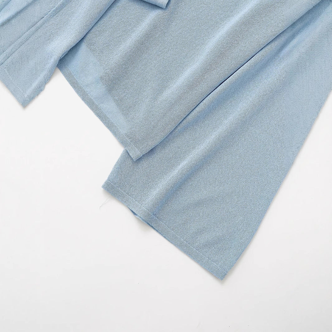 Blouse aérienne femme avec détails de volants romantiques et bande à nouer Chic & Stil