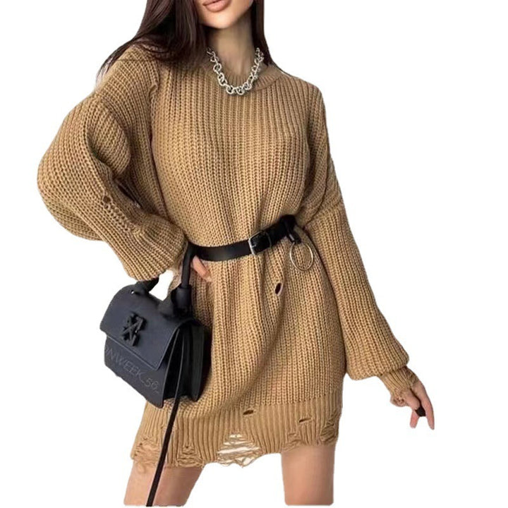 Oversized knit dress for women Lune London