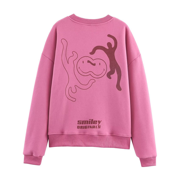 Casual women's sweatshirt with statement print Lune London