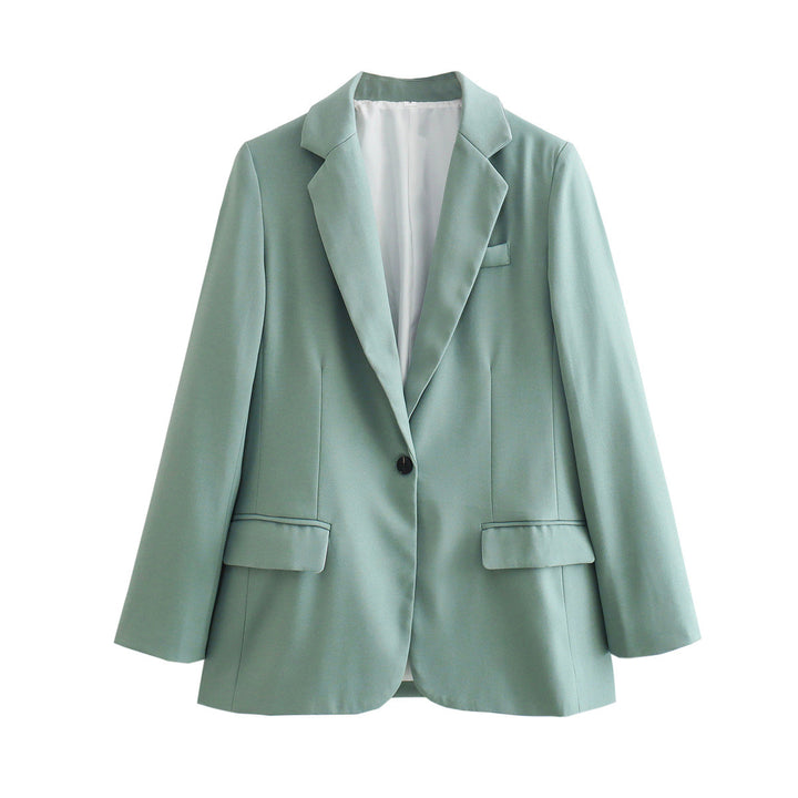 Tailored women's jacket with elegant lapels and practical pockets Lune London