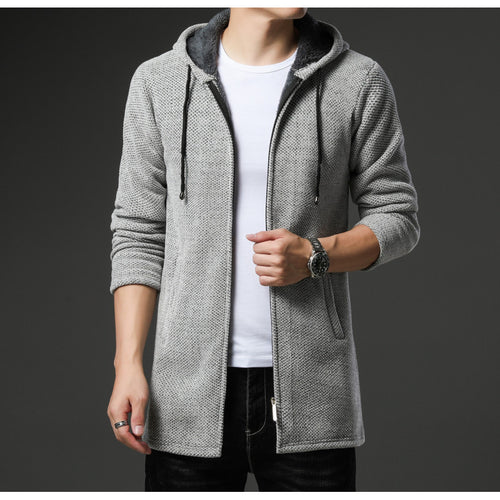 Urban leisure jacket for men with hood Amarae