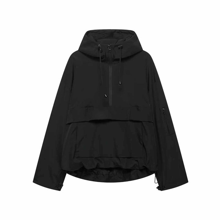 Women's water-repellent anorak jacket with practical pockets Lune London
